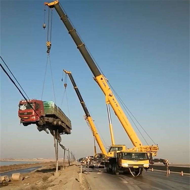 竹山吊车怎么吊货车